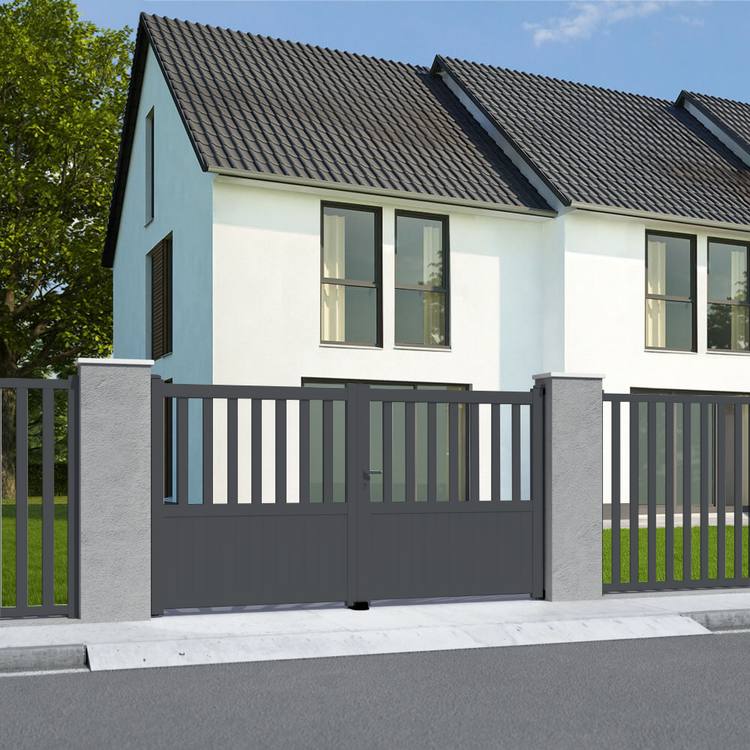 Cancello grigio antracite
