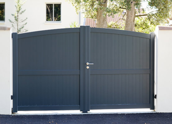 Cancello grigio antracite Cancello grigio antracite
