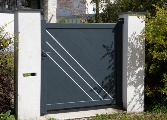 Cancello Design antracite