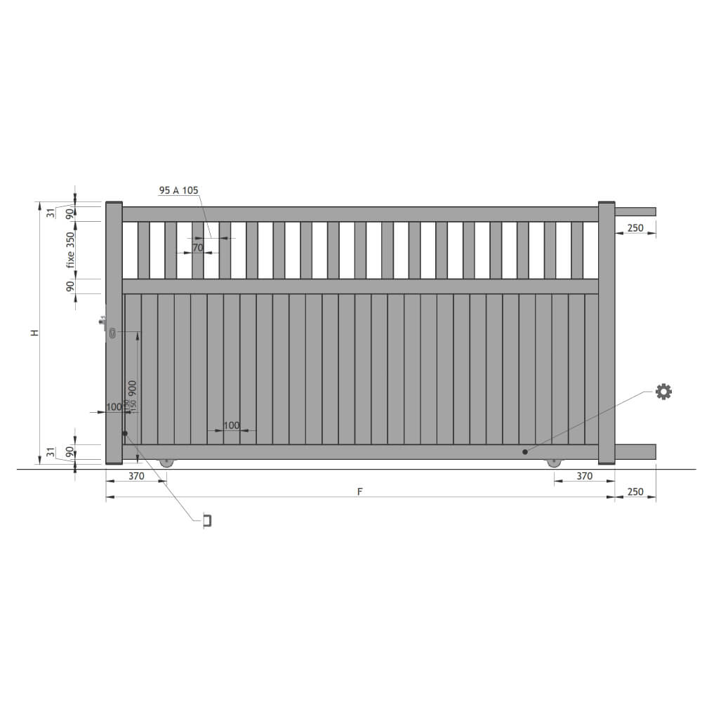Cancello scorrevole Bergamo