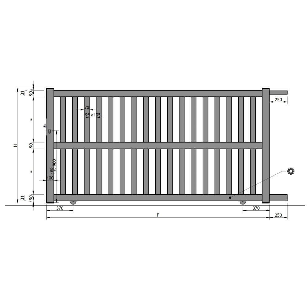 Cancello scorrevole Genova