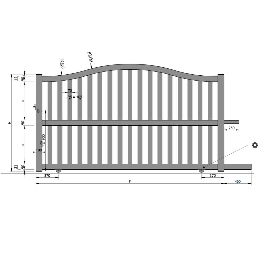 Cancello scorrevole Salerno