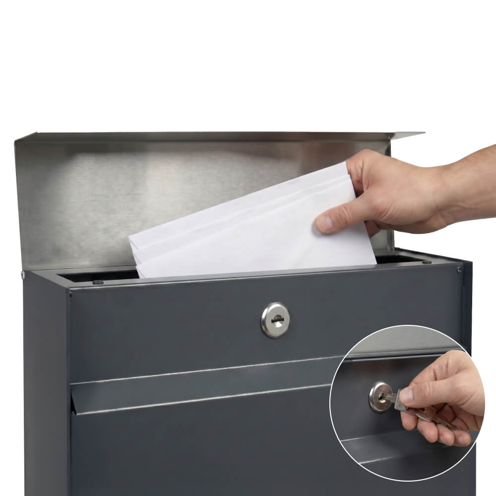 Cassetta postale RENZ Cloud - serratura