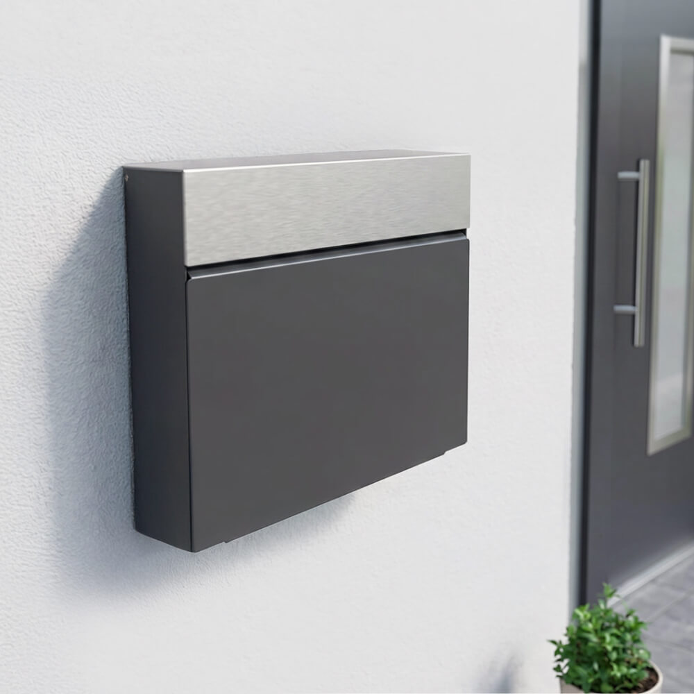 Cassetta postale RENZ Horizon installata
