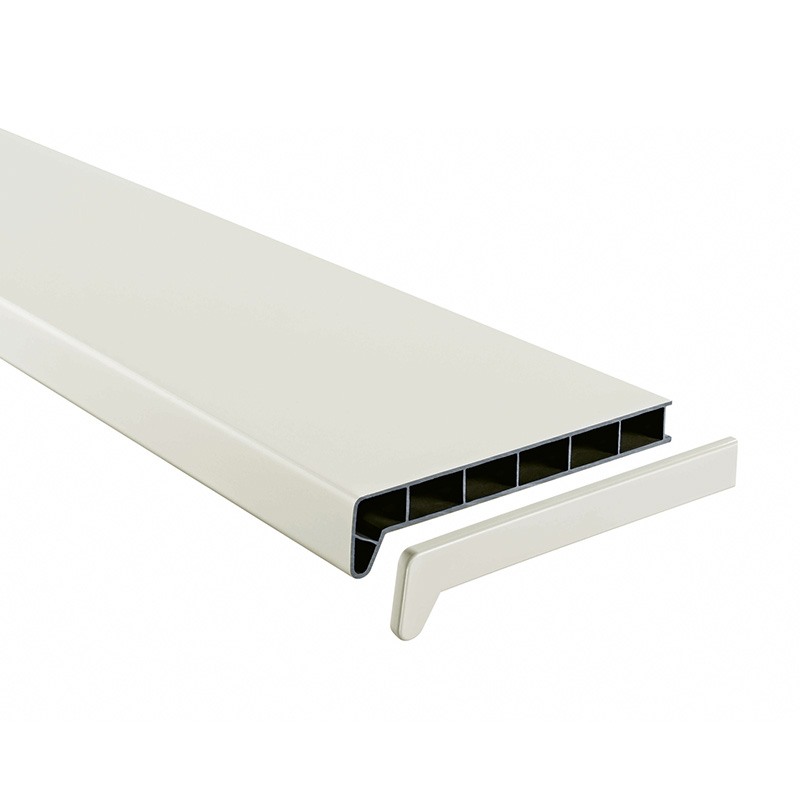 Davanzali esterni da finestra in PVC bianco
