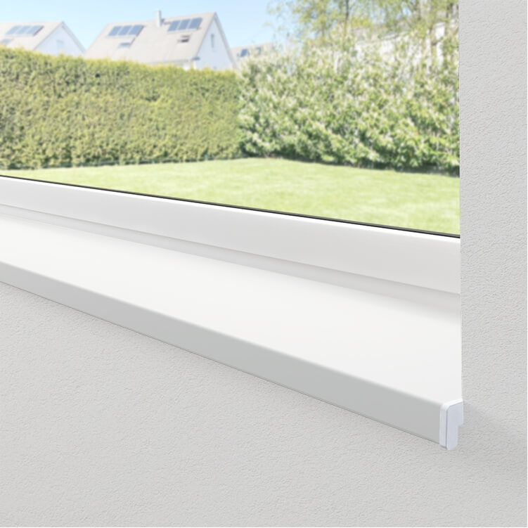 Davanzale finestra in PVC: bianco