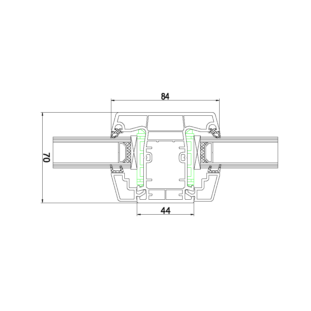 Inglesine strutturali 84 mm