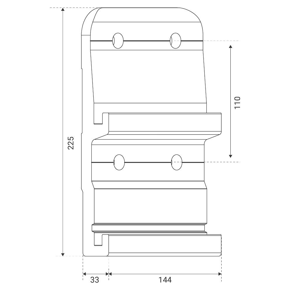 Tenda da sole Exclusive: montaggio a soffitto (oltre 480 cm)