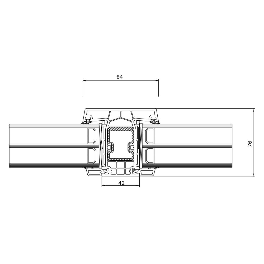 Premidoor 76 inglesina strutturale 84 mm