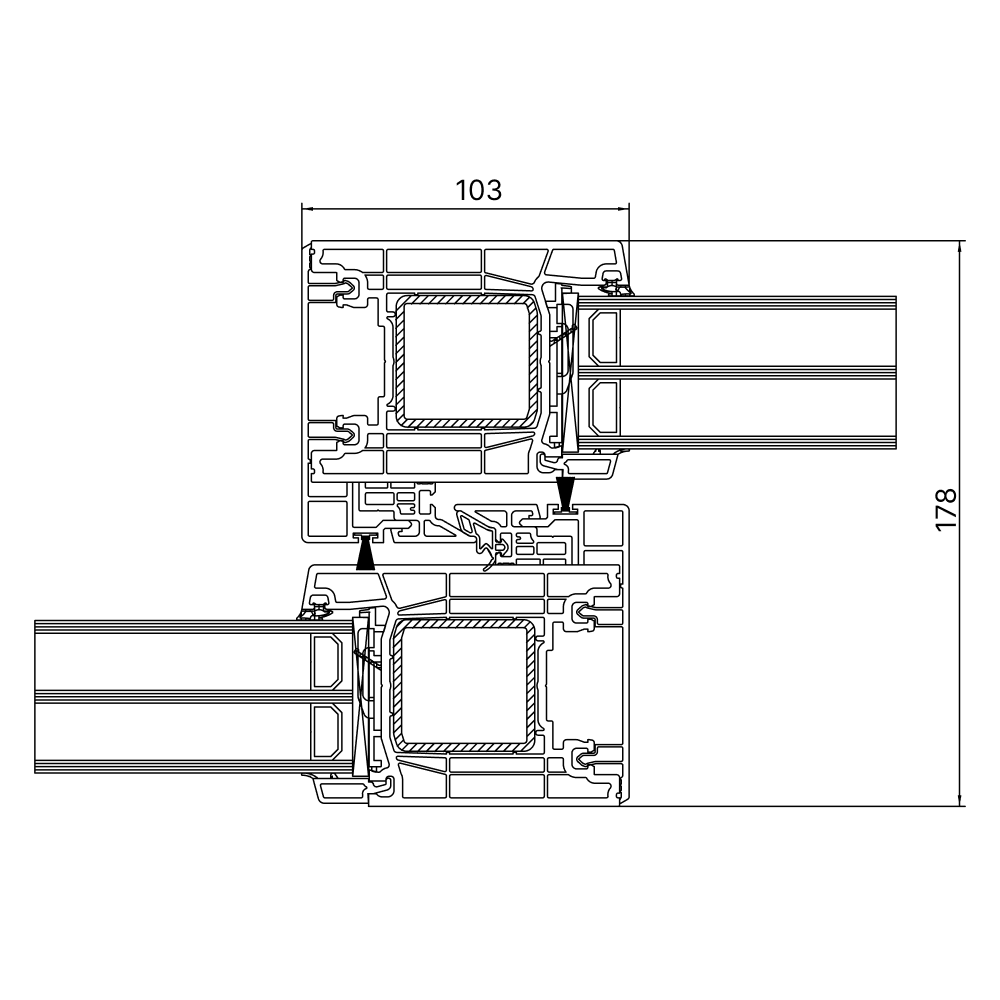 Profilo PremiDoor 76