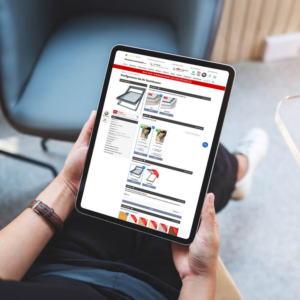 Configurare finestre da tetto