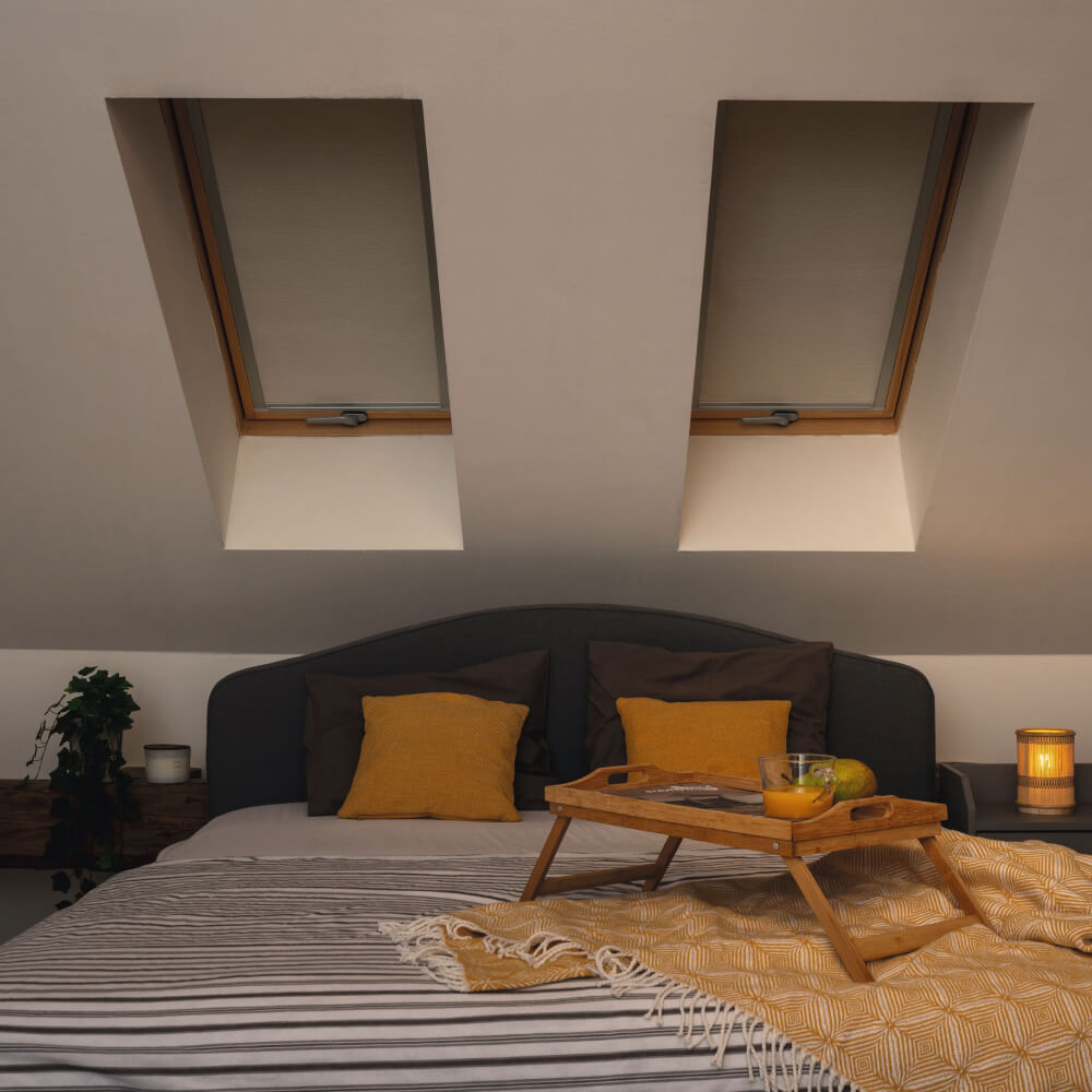 Ropal R4/7 in legno - installazione in camera da letto