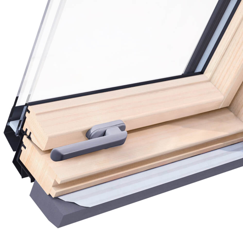 Ropal R4/7 Plus in legno - angolo del profilo