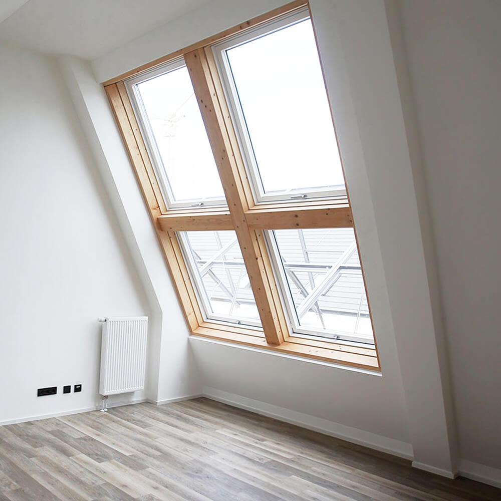 Roto R6 in legno installata