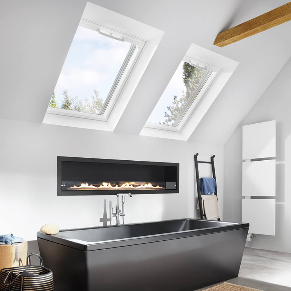 Roto Q4 in PVC - installazione in bagno