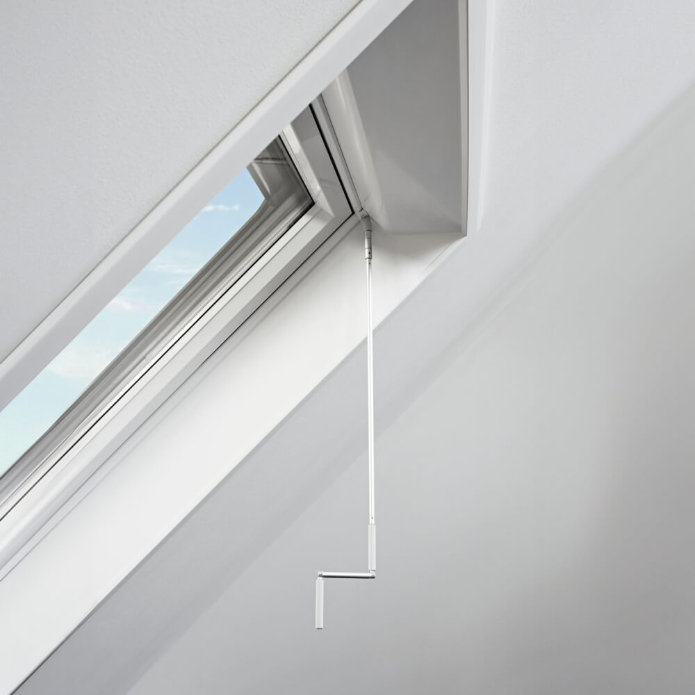 Manovella per l'apertura manuale della tenda da sole