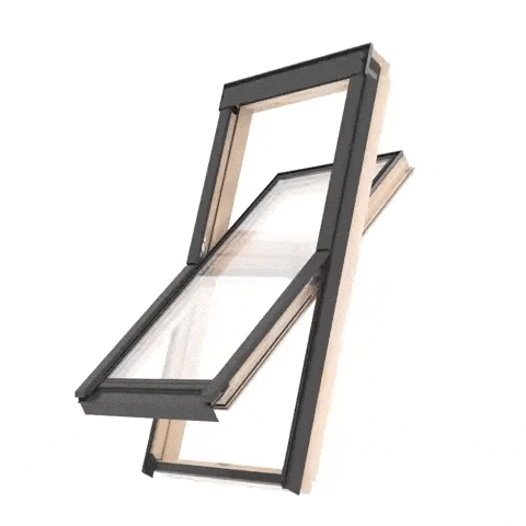 Finestra da tetto in legno