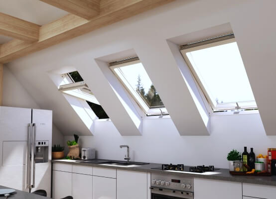 Finestre per tetto in PVC