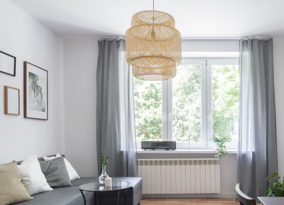 Finestra in PVC bianco