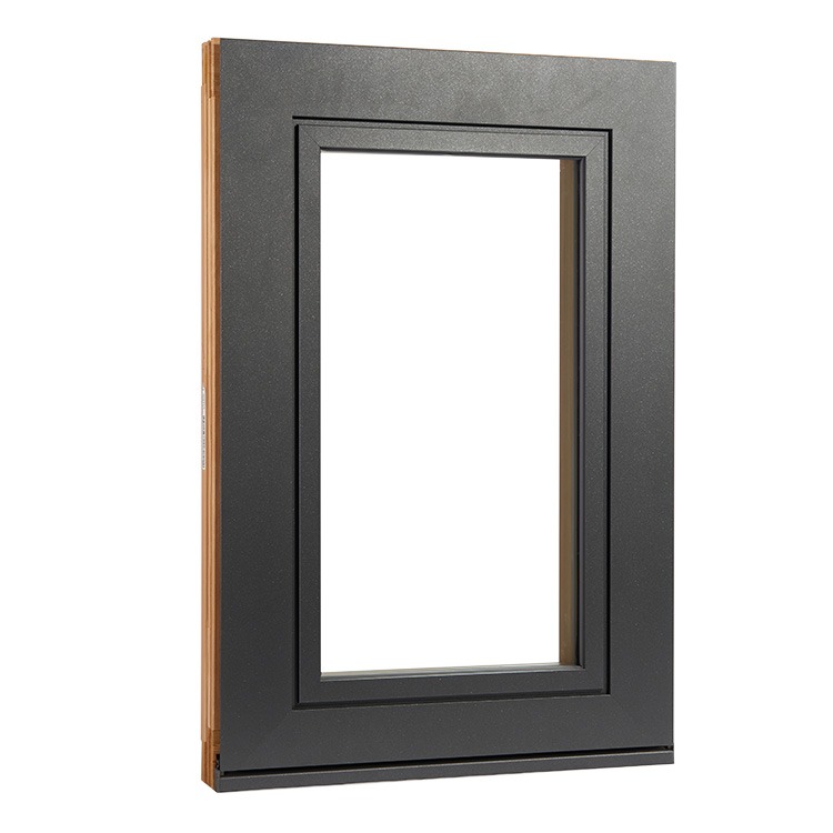 Profilo in legno-alluminio IDEALU Plano vista esterna