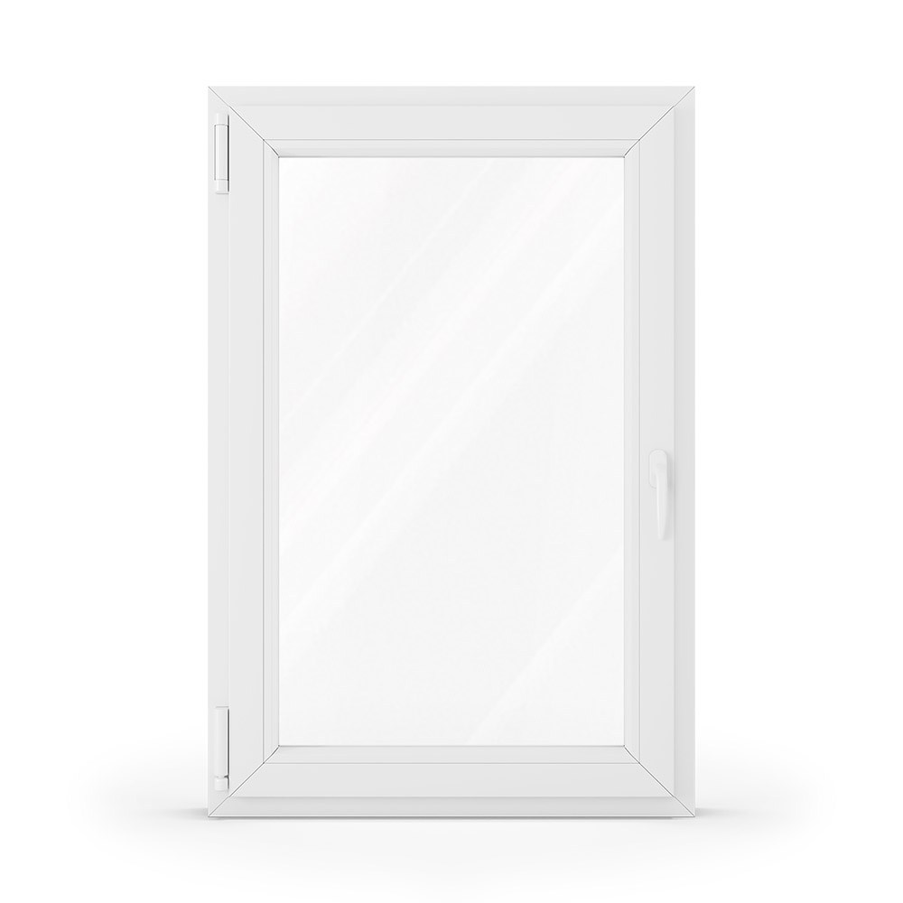 Finestra in PVC bianco