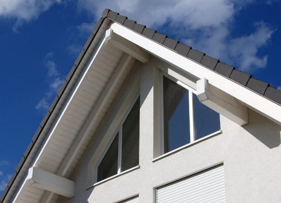 Finestre trapezoidali in alluminio