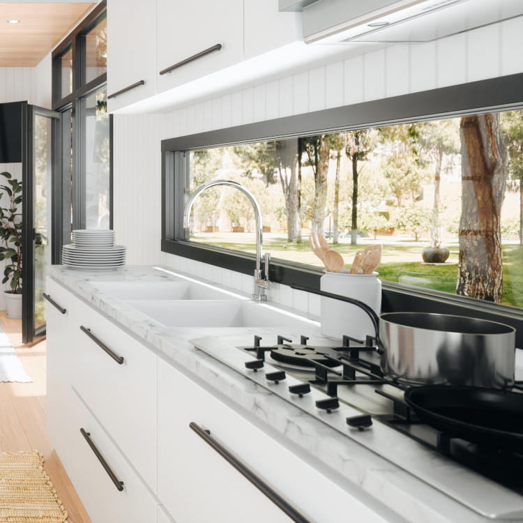 Finestre scorrevoli per tiny house