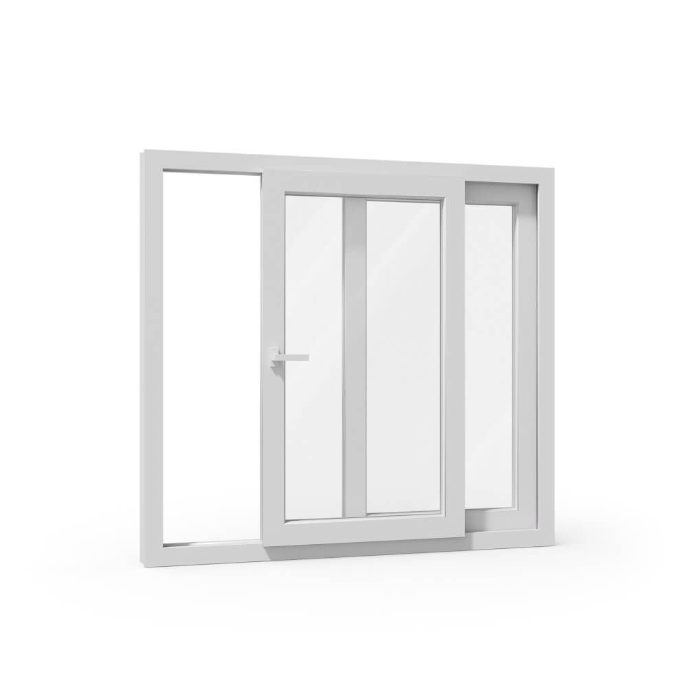 Prospettiva del modello Multi Slide a 2 ante - aperto