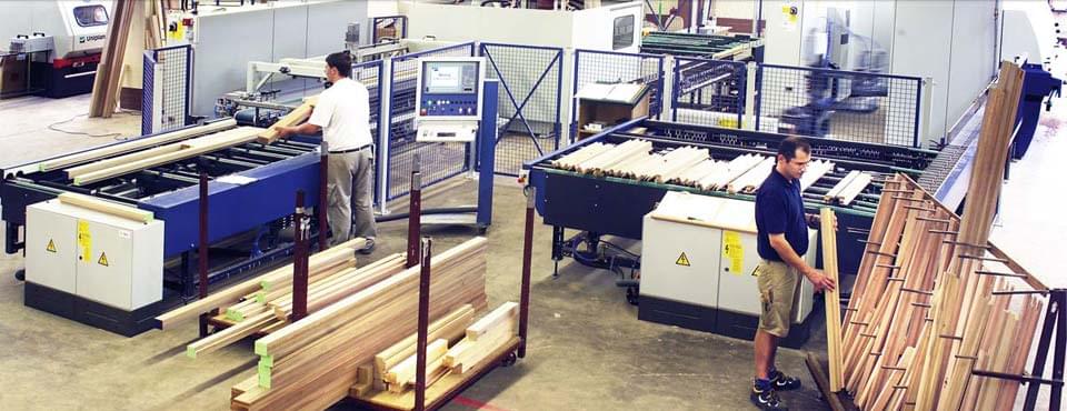 La nostra produzione di finestre in legno