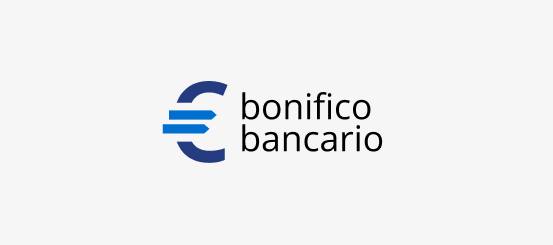 Pagamento con bonifico bancario