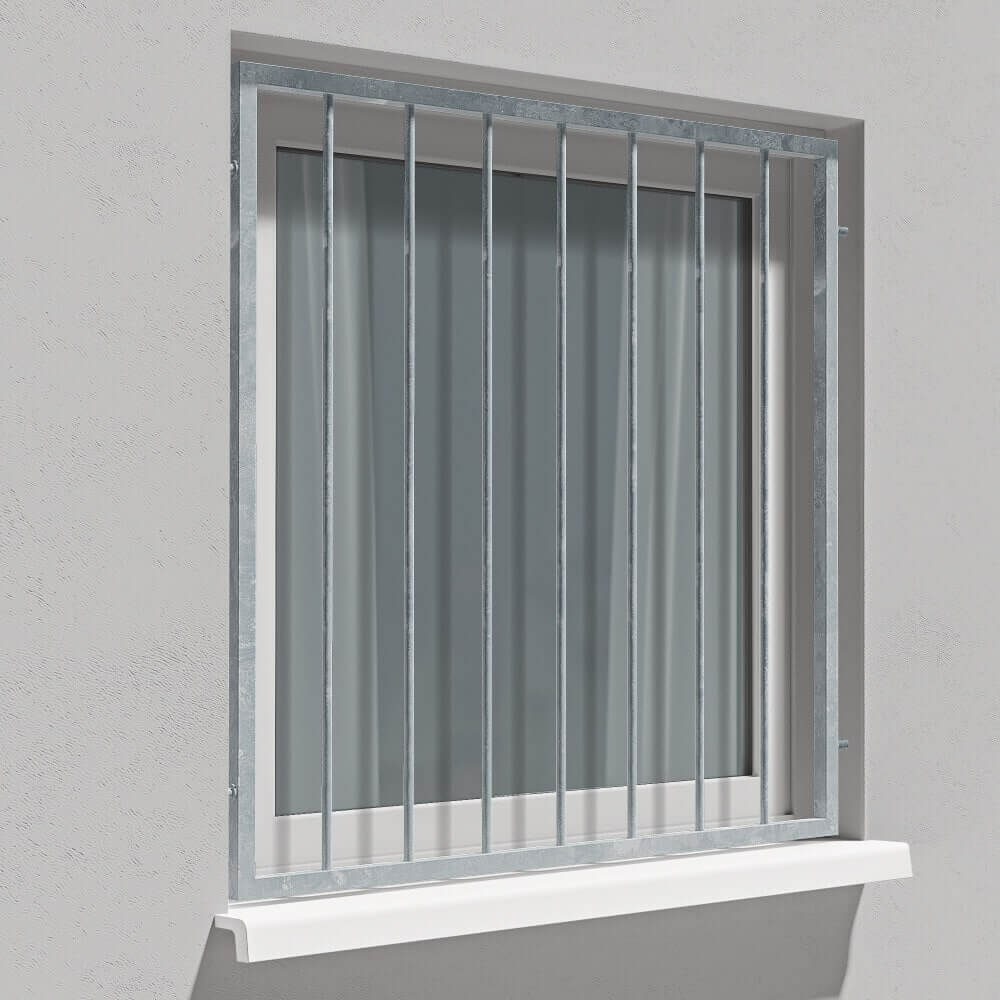 Inferriata Roma zincato a caldo