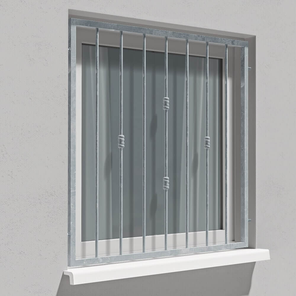 Inferriata Torino zincato a caldo