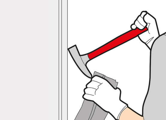 Come rimuovere una porta scorrevole