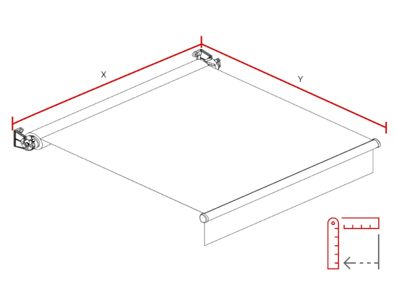Misurare tenda da sole