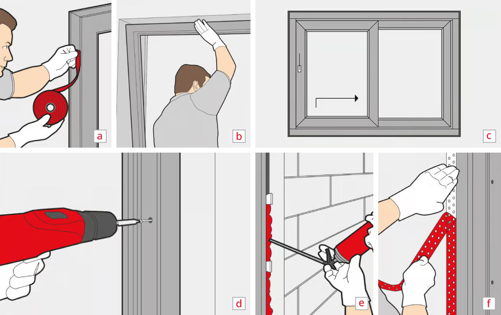 Installazione porta scorrevole