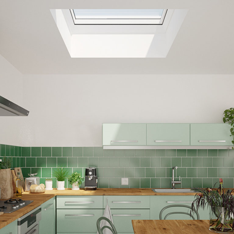 Lucernario per cucina