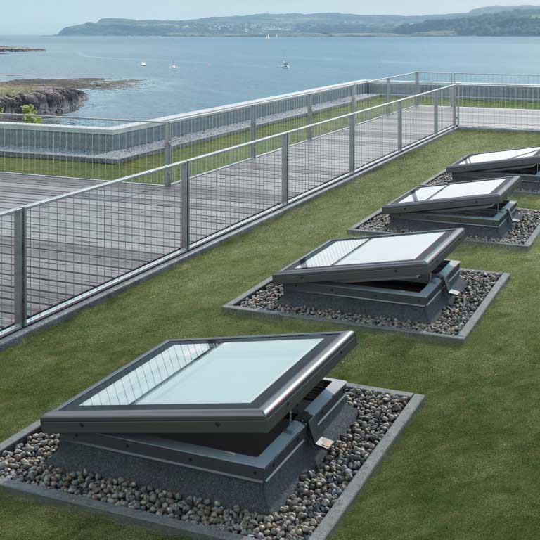 Lucernari esterni elettrici