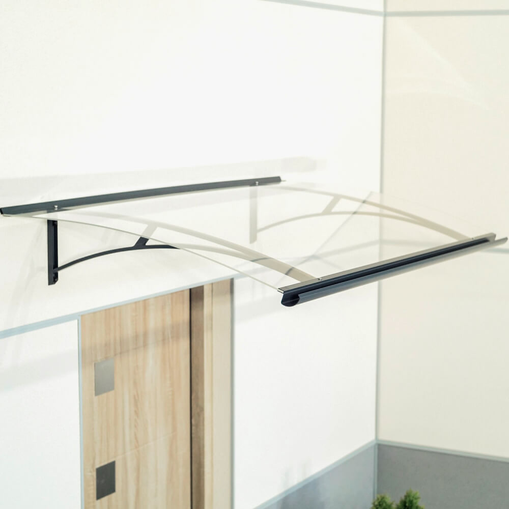 Pensilina Firenze antracite – installata