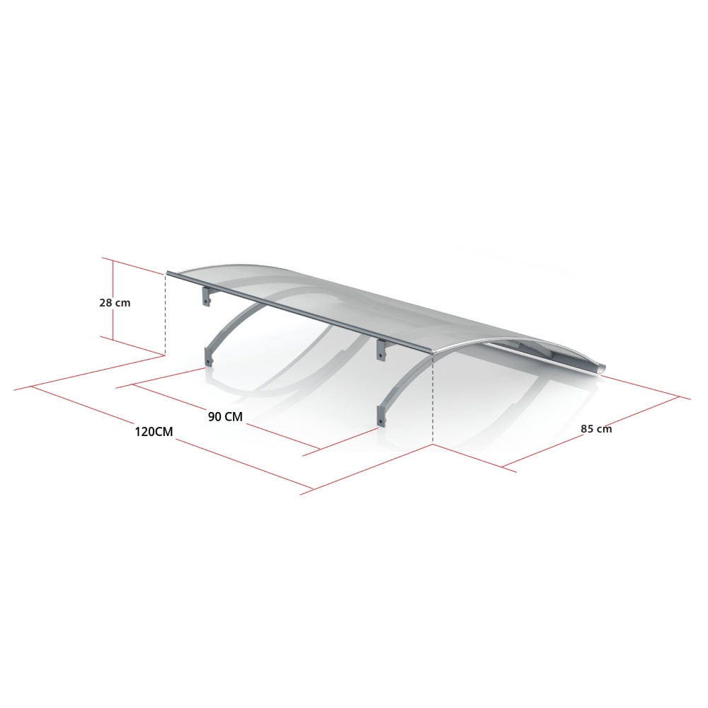 Pensilina Napoli – dimensioni 120 cm di larghezza