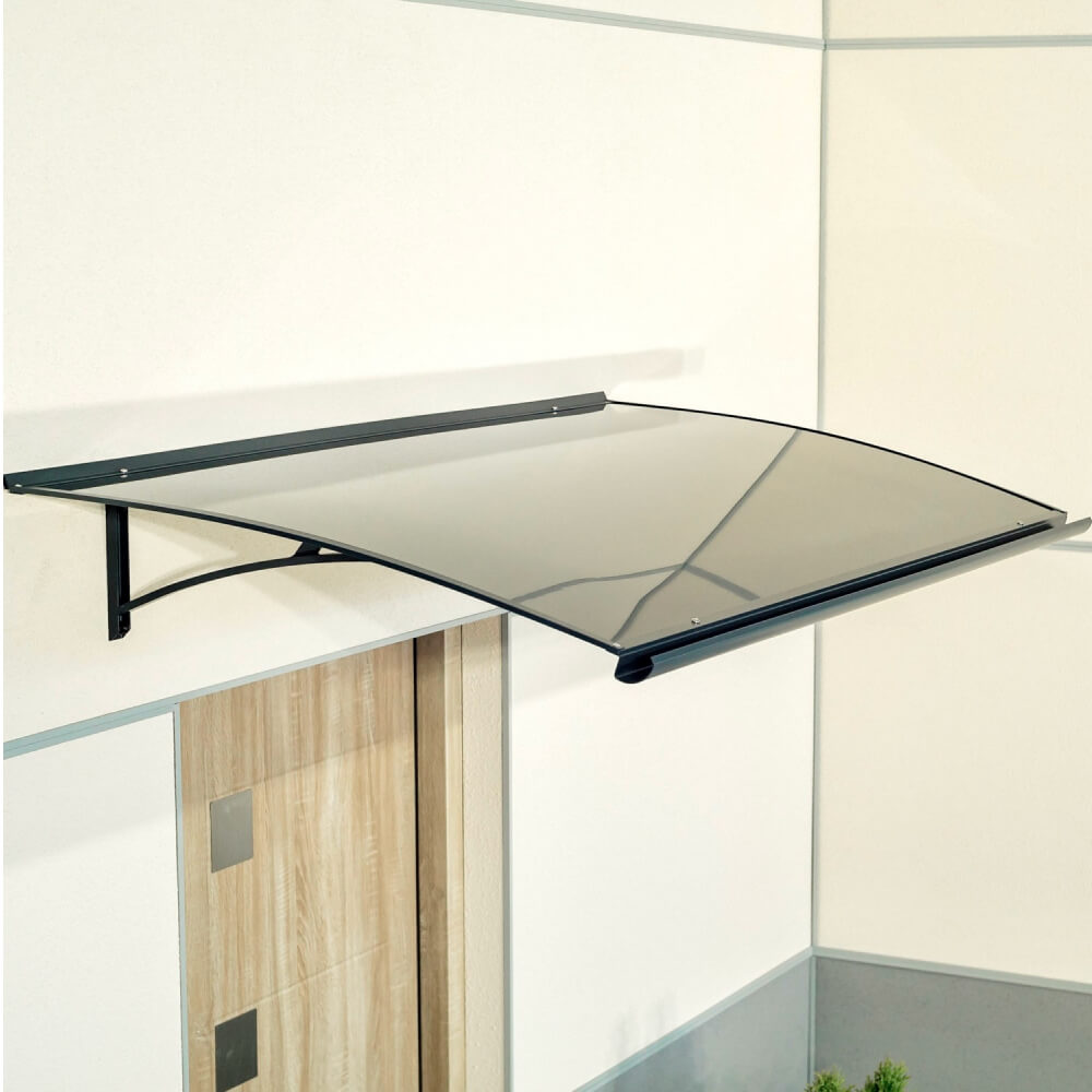 Pensilina Salerno antracite – installata