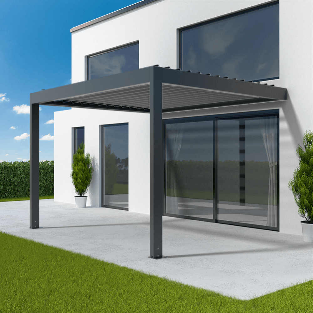 Pergola grigio antracite simile a RAL 7016