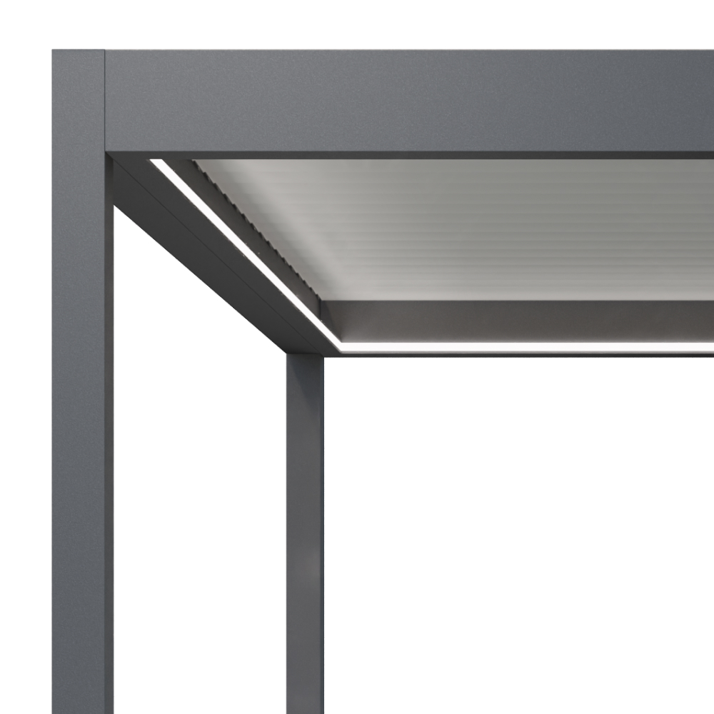 Illuminazione della pergola tramite striscia LED