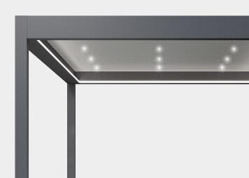 Illuminazione pergola