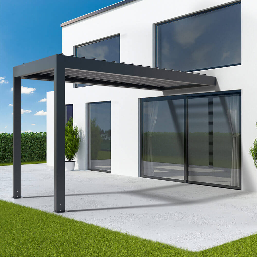 Pergola 2x4 addossata
