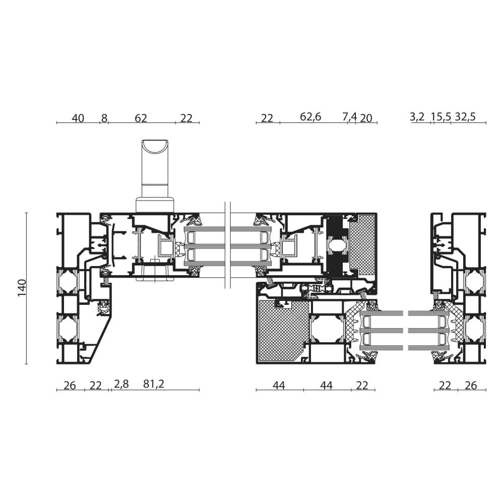 Plaid Scozzese "Vialman" Rosso E Blu | Ninocco Home - Foto 4