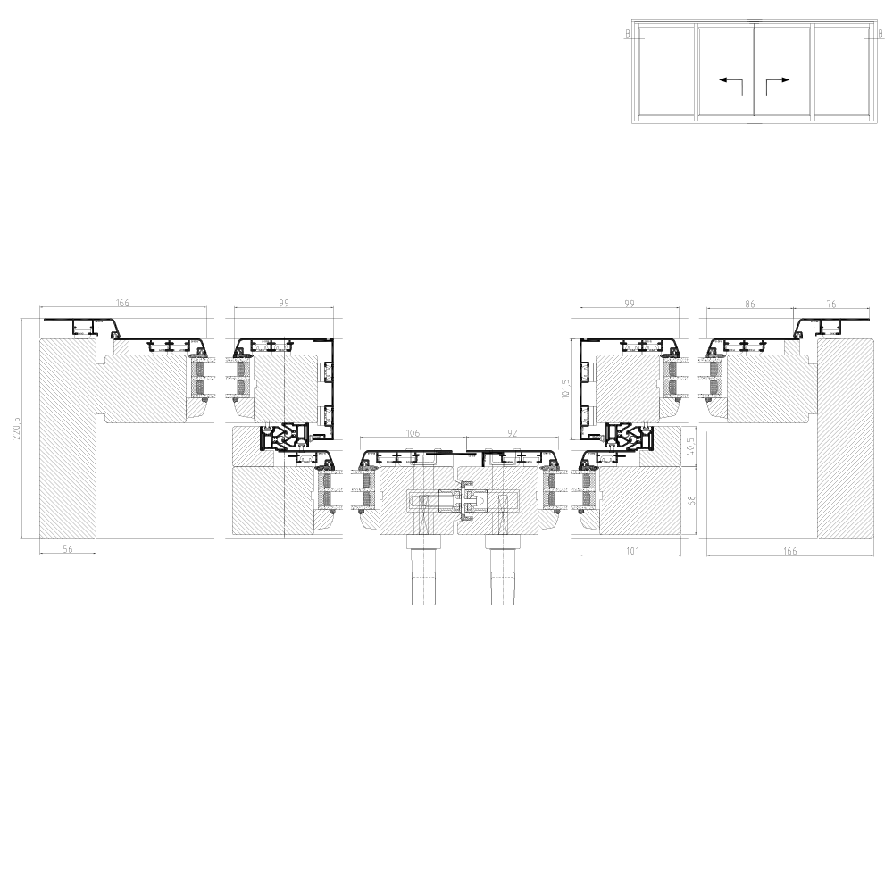 Idealu IV 68 - Illustrazione orizzontale Schema C