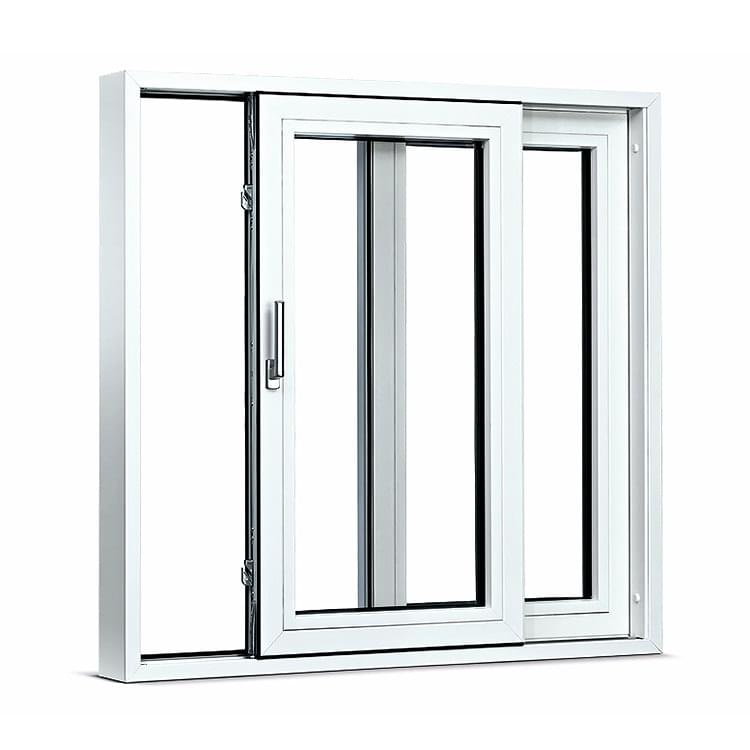 Porta alzante scorrevole in PVC-Alu semiaperta