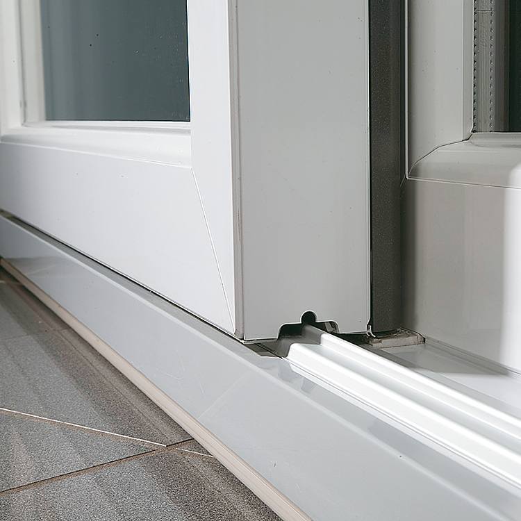 Porta alzante scorrevole in PVC grigio IDEAL Basic