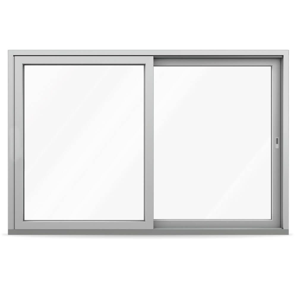 Vista esterna della porta alzante scorrevole