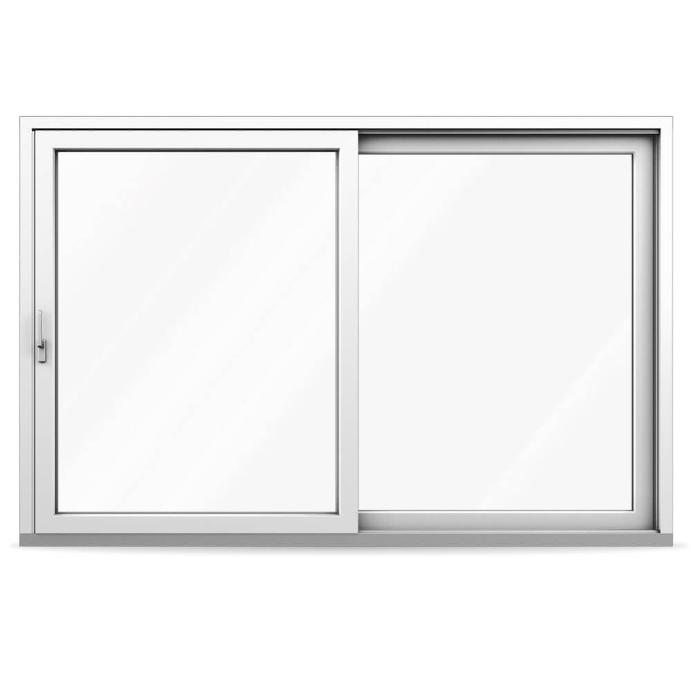 Vista interna della porta alzante scorrevole